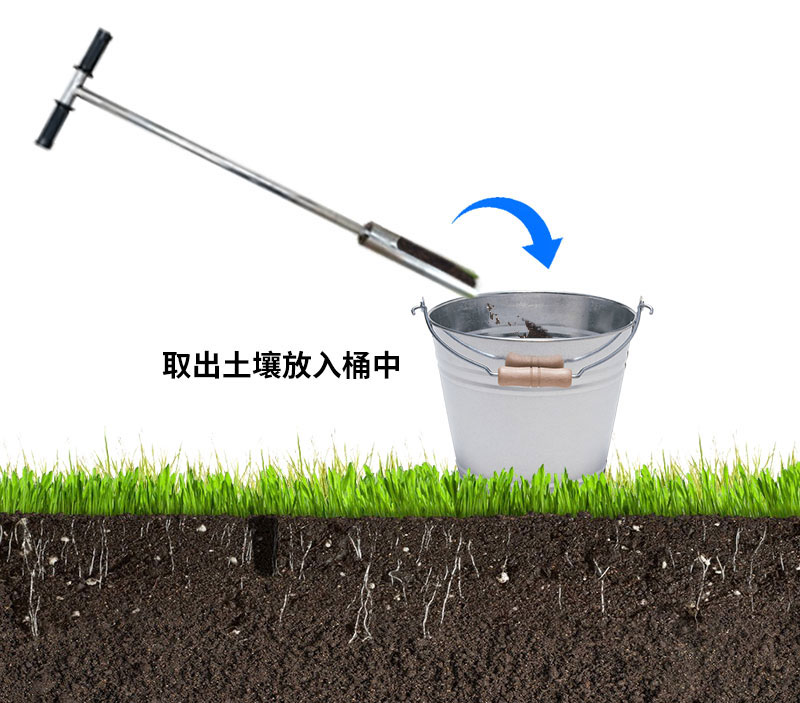 管式自動監測儀安裝之取土鉆取土